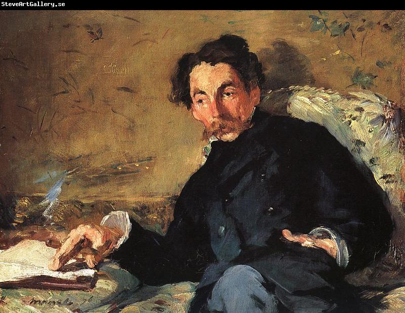 Edouard Manet Portrait of Stephane Mallarme